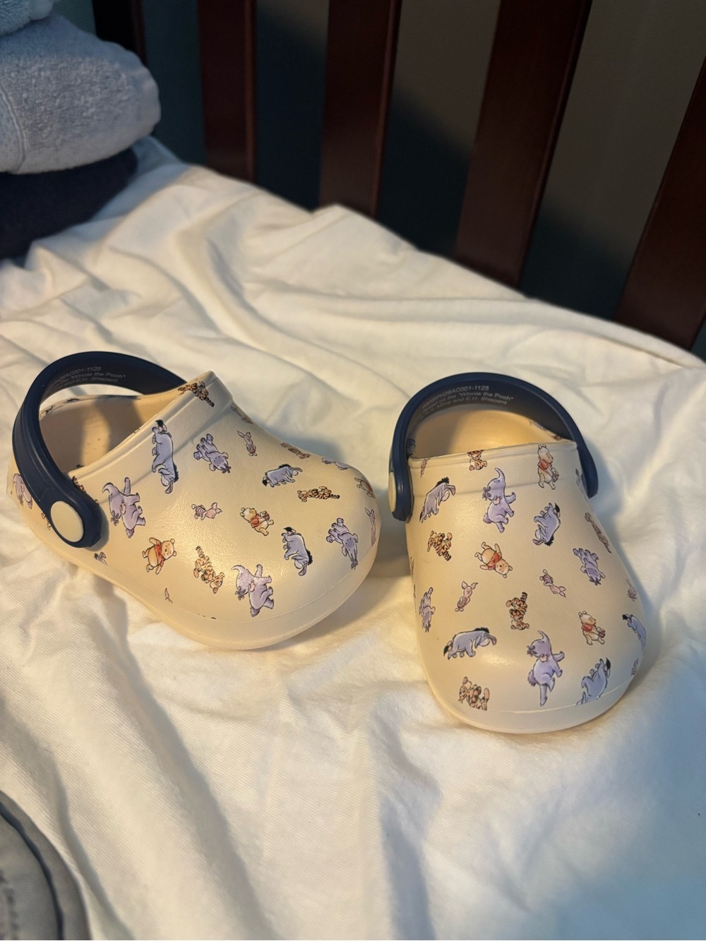 Baby whinnie the poo “crocs”